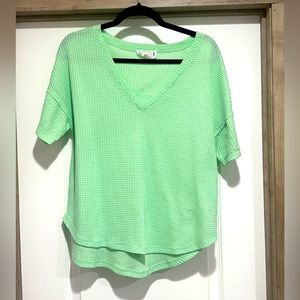 Bright Green Top